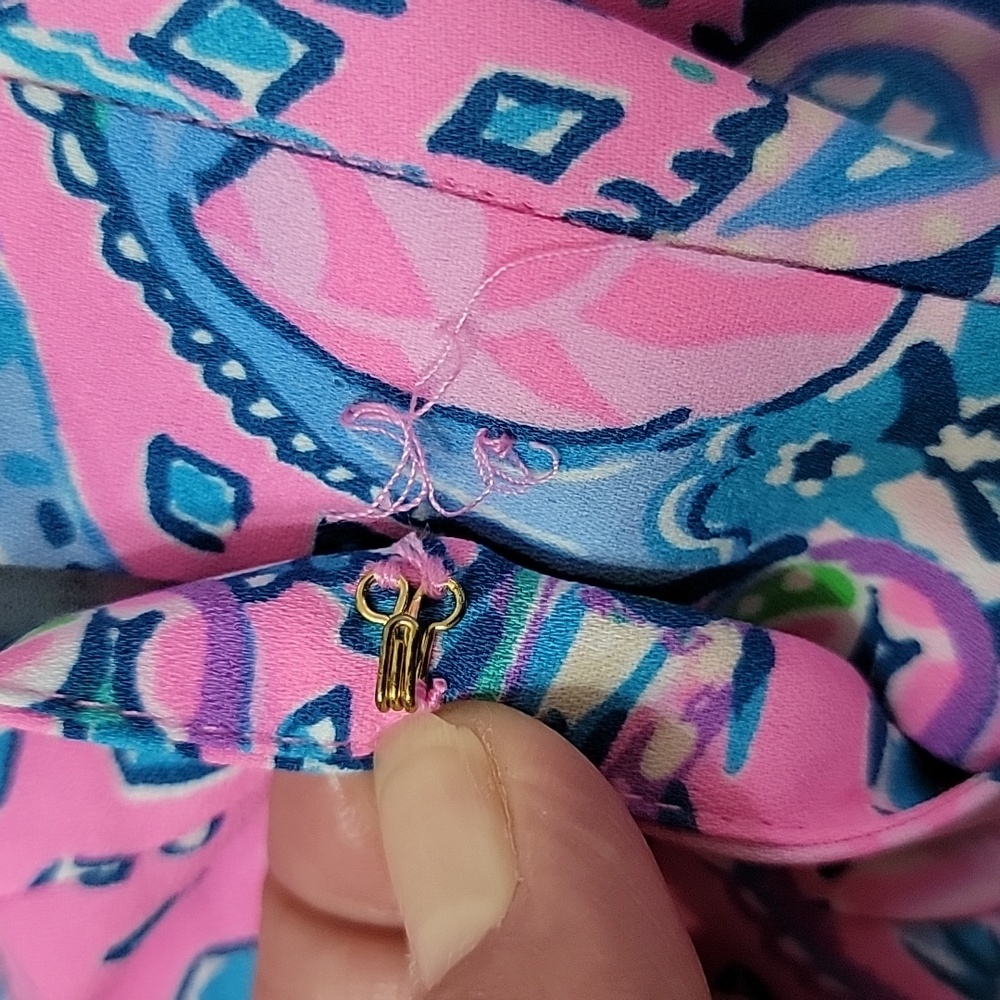 Lilly Pulitzer Winona Stretch Dress szXS  BinU - Picture 13 of 14